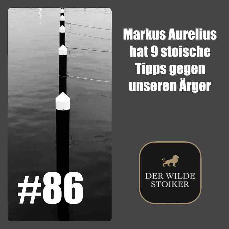 #86 Markus Aurelius hat 9 stoische Tipps gegen unseren Ärger - DER WILDE STOIKER