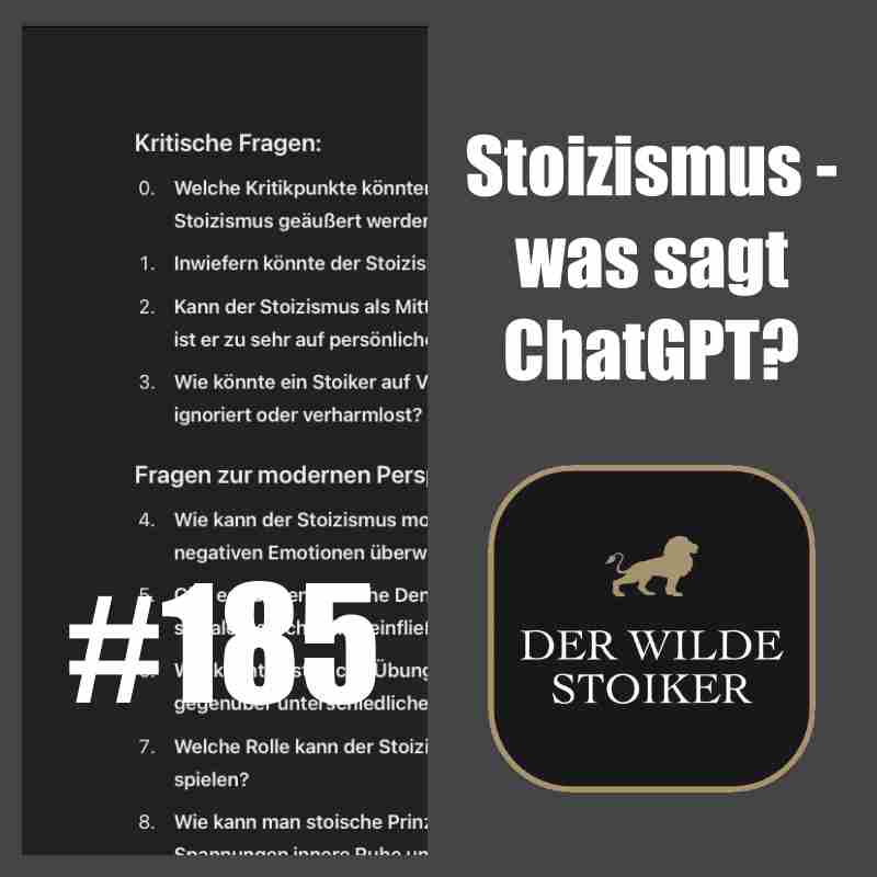 Stoizismus – was sagt ChatGPT? (#185)